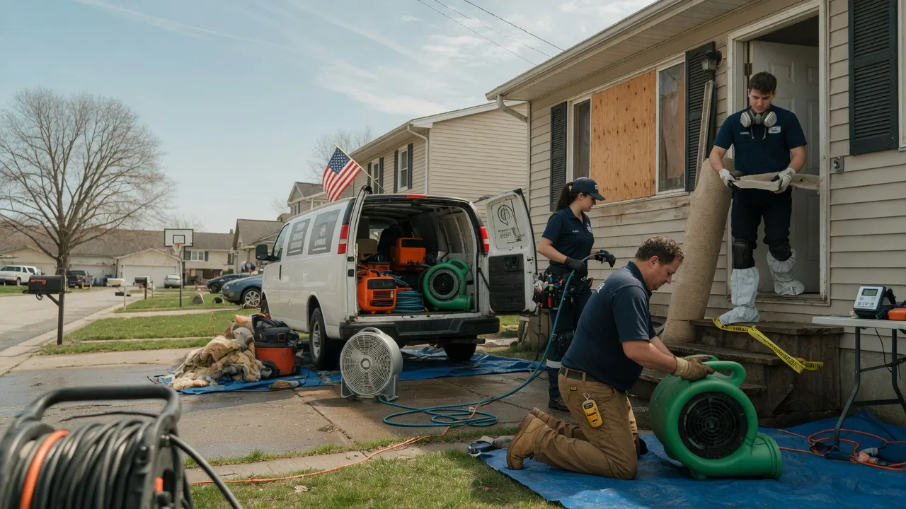 Water Damage Restoration in Delphos, KS near me